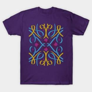 colorful bow design T-Shirt